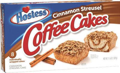 Hostess coffee Cakes cinnamon streusel