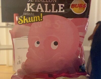 BUBS SOUR SKALLE Raspberry Flavour