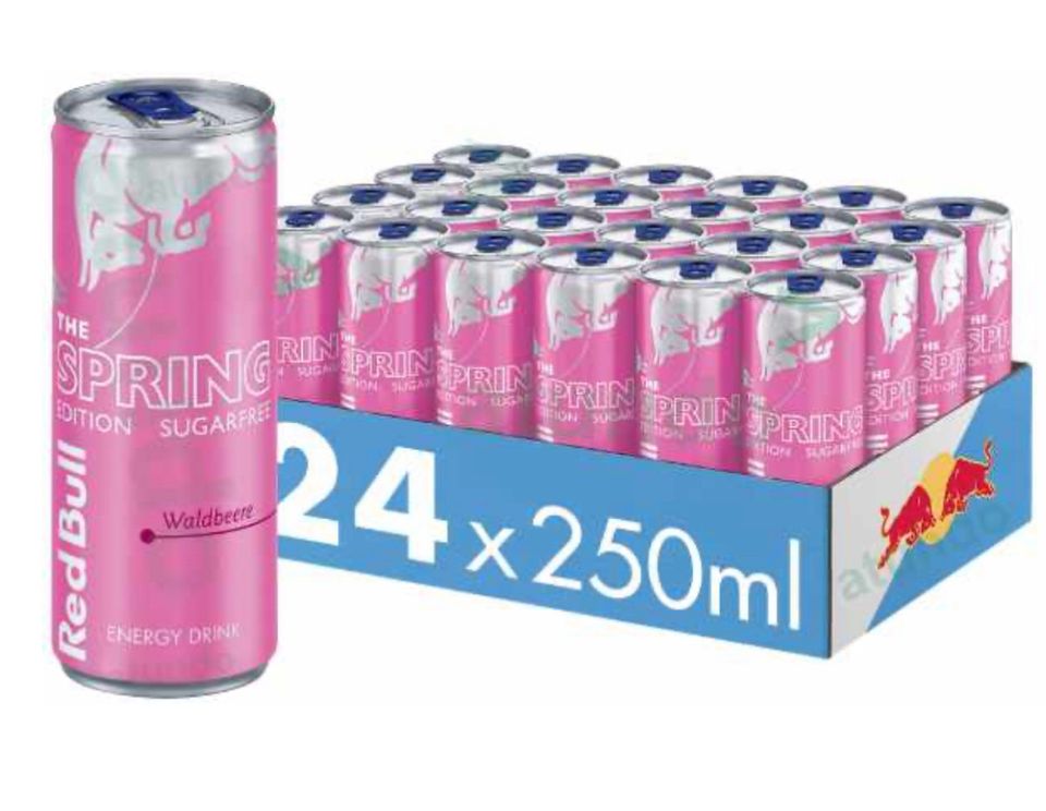 24x Red Bull Spring Edition 2024 Waldbeere inkl Pfand. Sofortiger kostenloser Versand