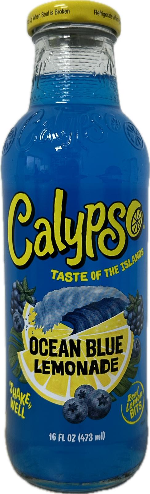 Calypso - Ocean Blue - Glasflasche - 473 ml