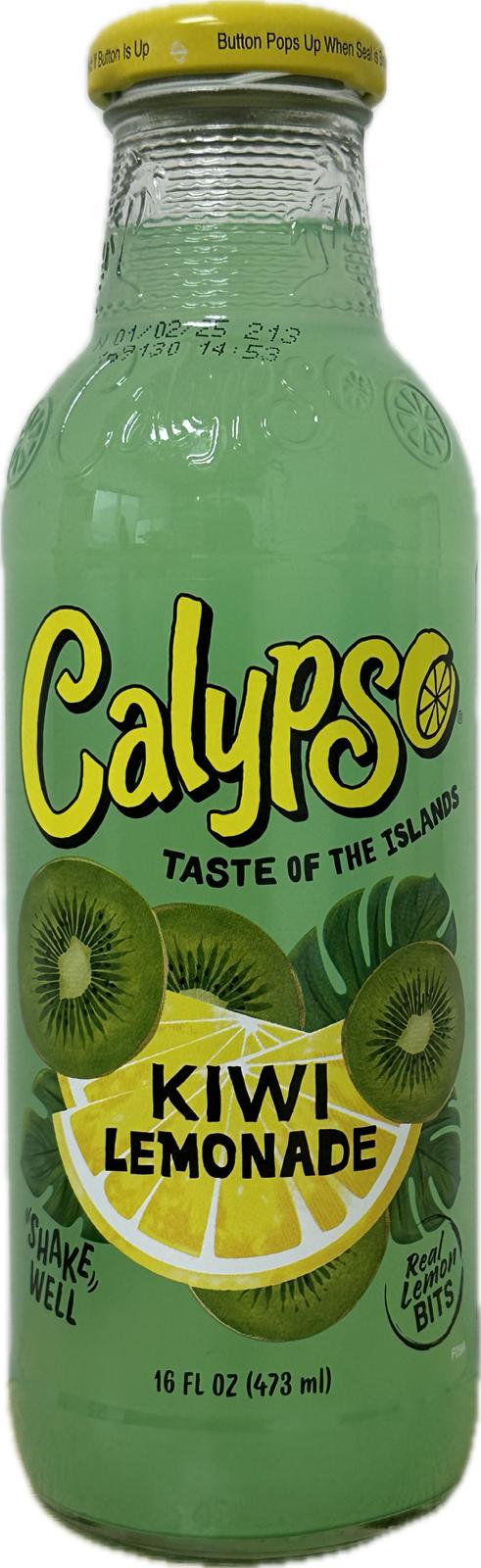 Calypso - Kiwi Lemonade - Glasflasche - 473 ml