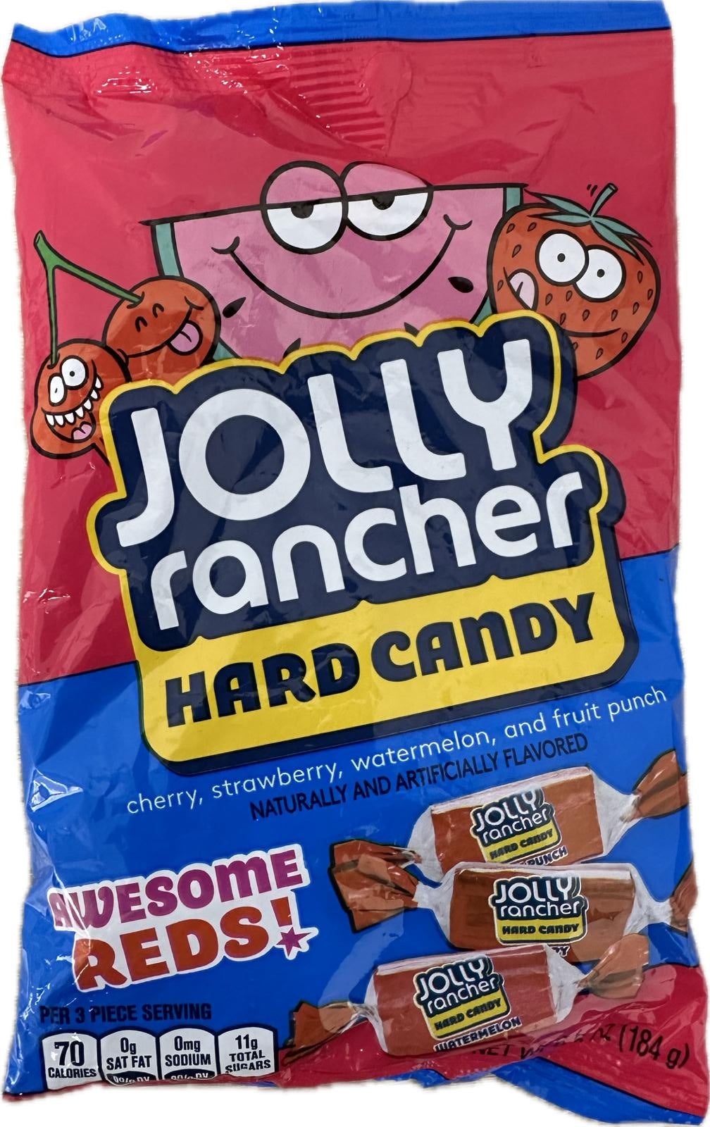 Jolly Rancher Hard Candy Awesome Reds 184g