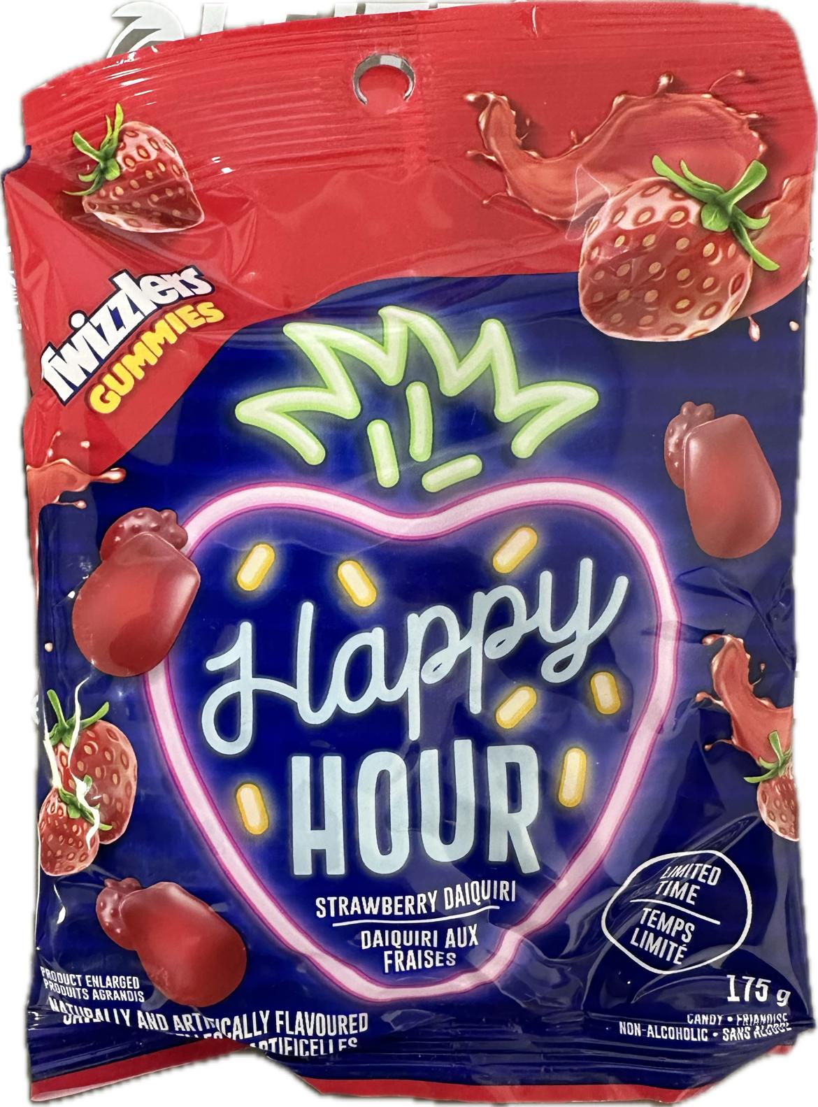 Twizzlers Gummies Happy Hour Strawberry Daiquiri 175g