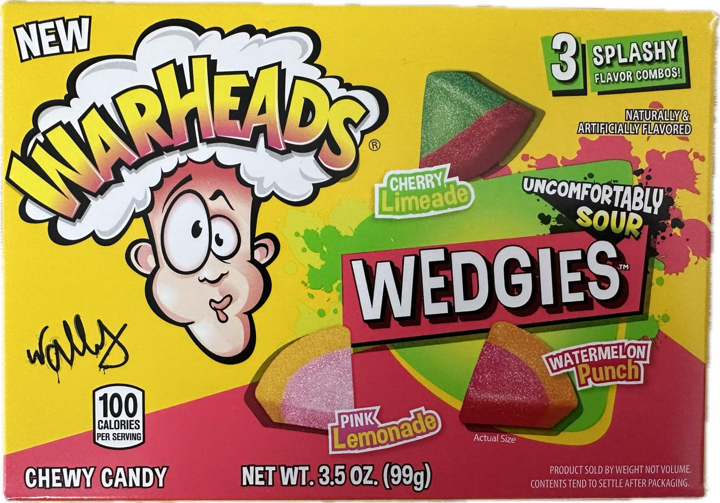 Warheads Sour Wedgies 99g