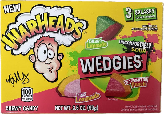 Warheads Sour Wedgies 99g