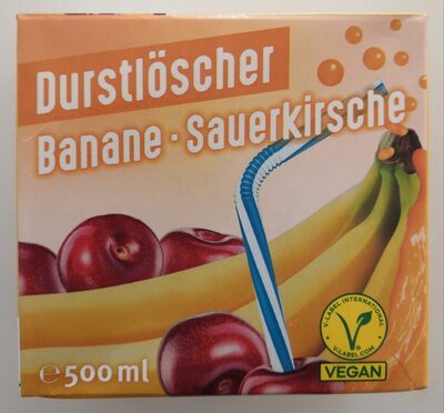Durstlöscher Banane Sauerkirsche