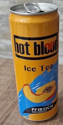 Hot blood ice Tea Pfirsich
