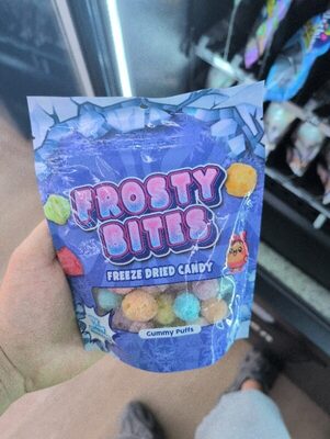 Frosty bites gummy puffs