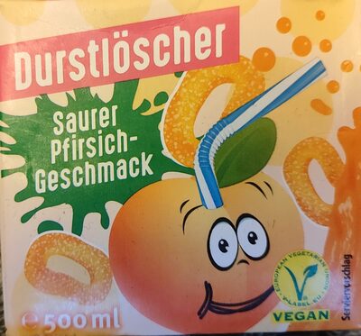 Durstlöscher saurer Pfirsich
