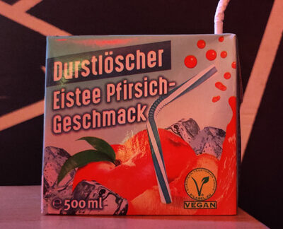 Durstlöscher Eistee Pfirsich