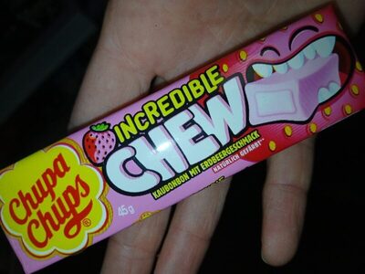 Chupa Chups Kaubonbon Erdbeer