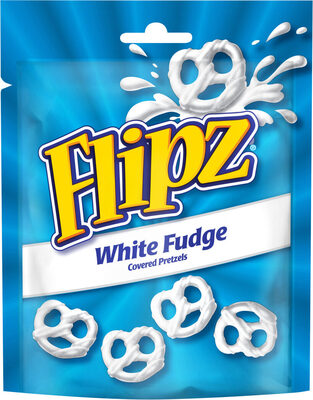 Flipz white fudge