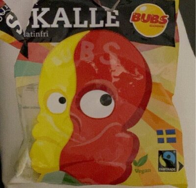 BUBS SOUR SKALLE Fruity Flavor