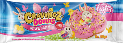Cravingz Donut Strawberry flavours