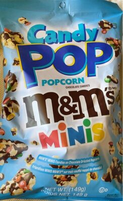 Candy Pop Popcorn m&m