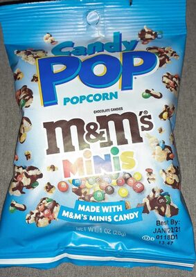 Candy Popcorn M&m 28g